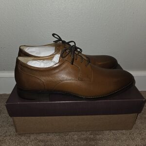 Johnston & Murphy Brown Leather Oxfords